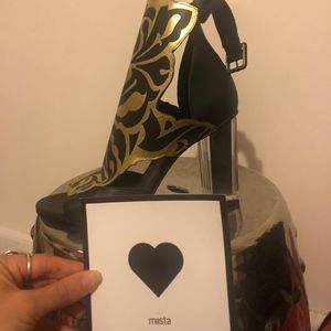 Miista Rose Metallic Heel